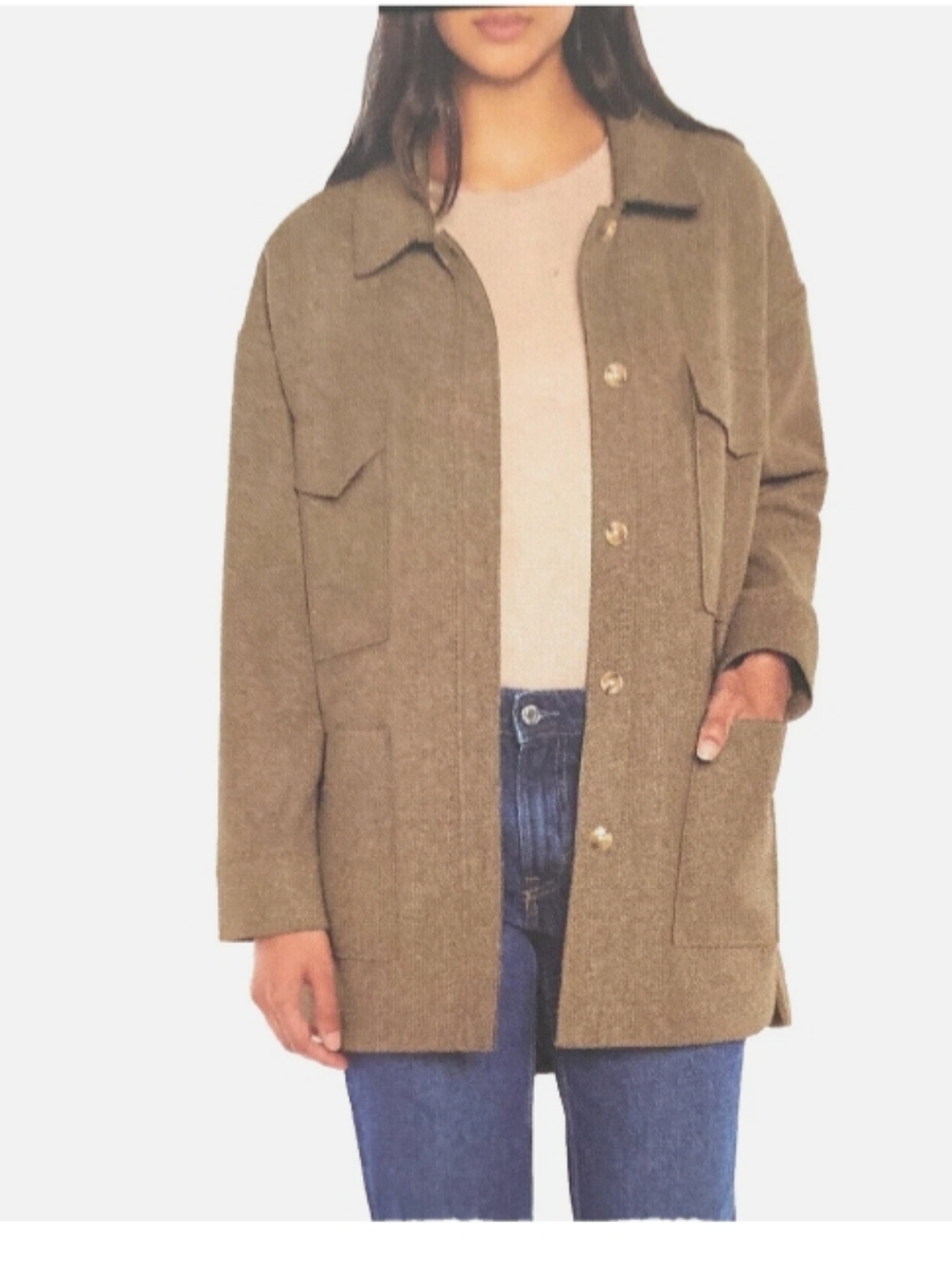 Banana Republic Women's Structured 4 pockets Jacket